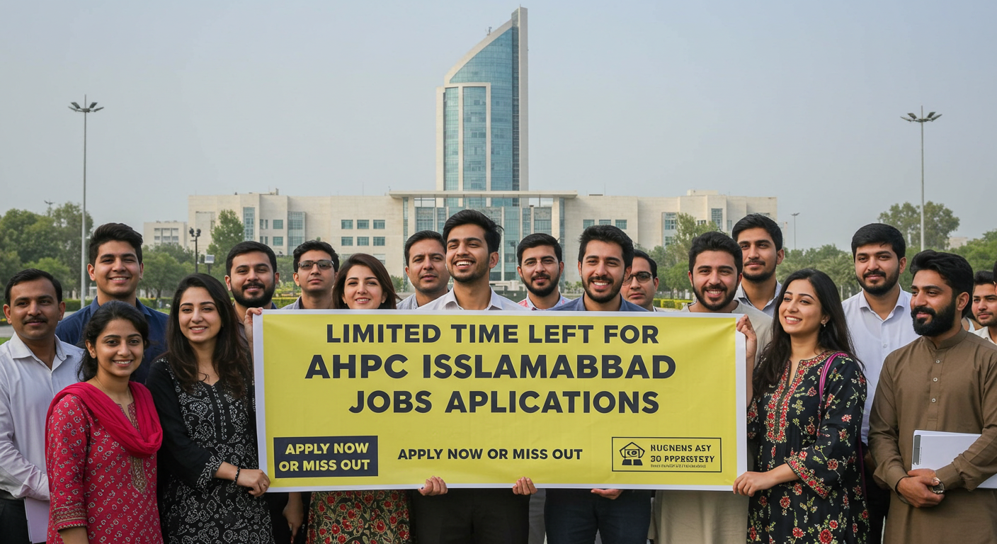 Limited Time Left for AHPC Islamabad Jobs Applications — Apply Now or Miss Out