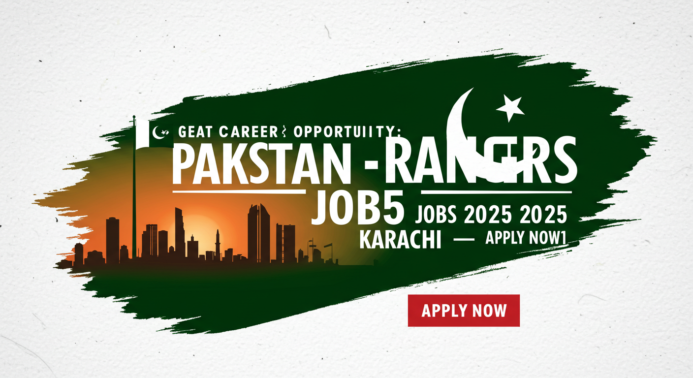 Pakistan Rangers Jobs 2025 in Karachi